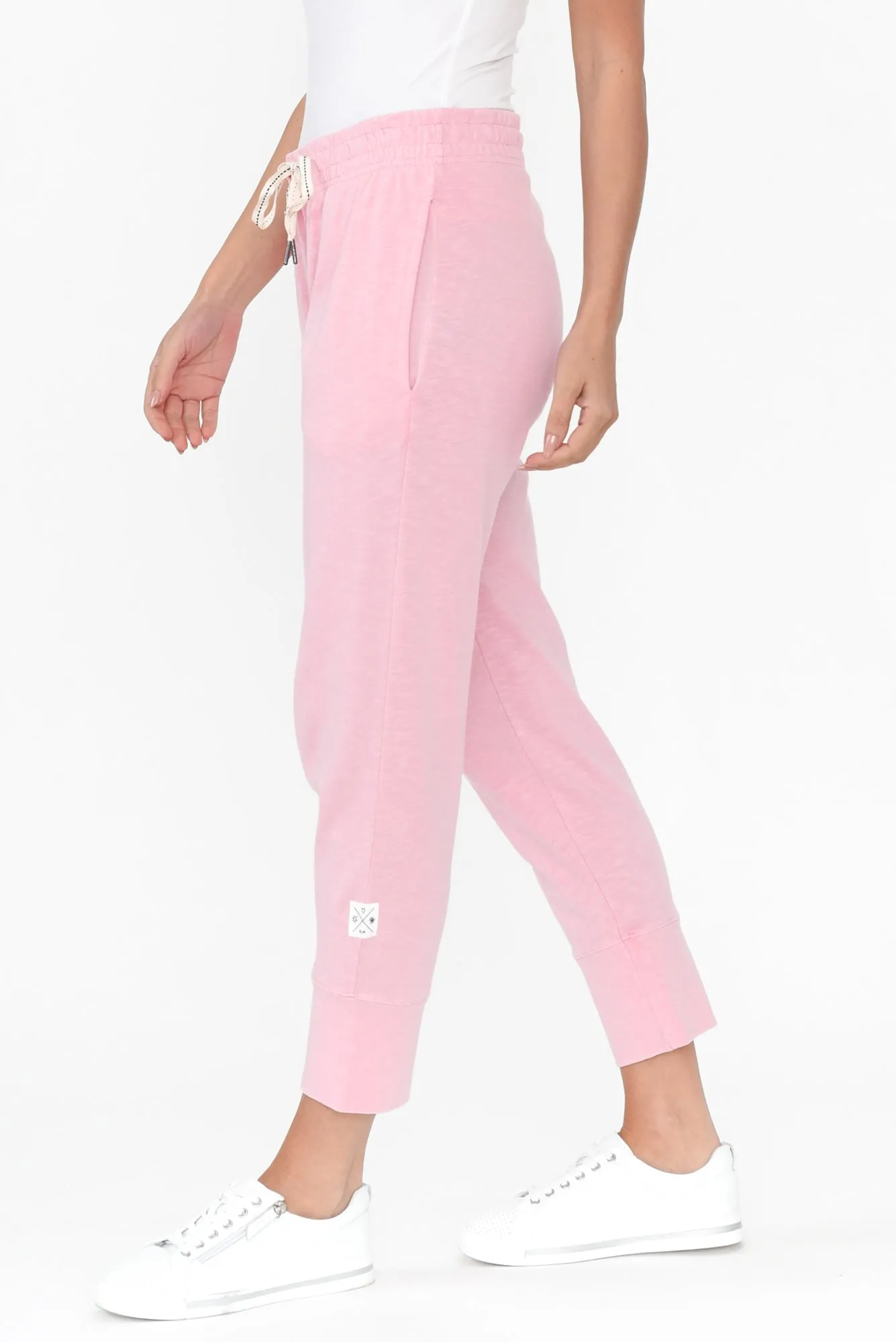 Fundamental Brunch Light Pink Cotton Pants sold by Blue Bungalow product image thumbnail 3
