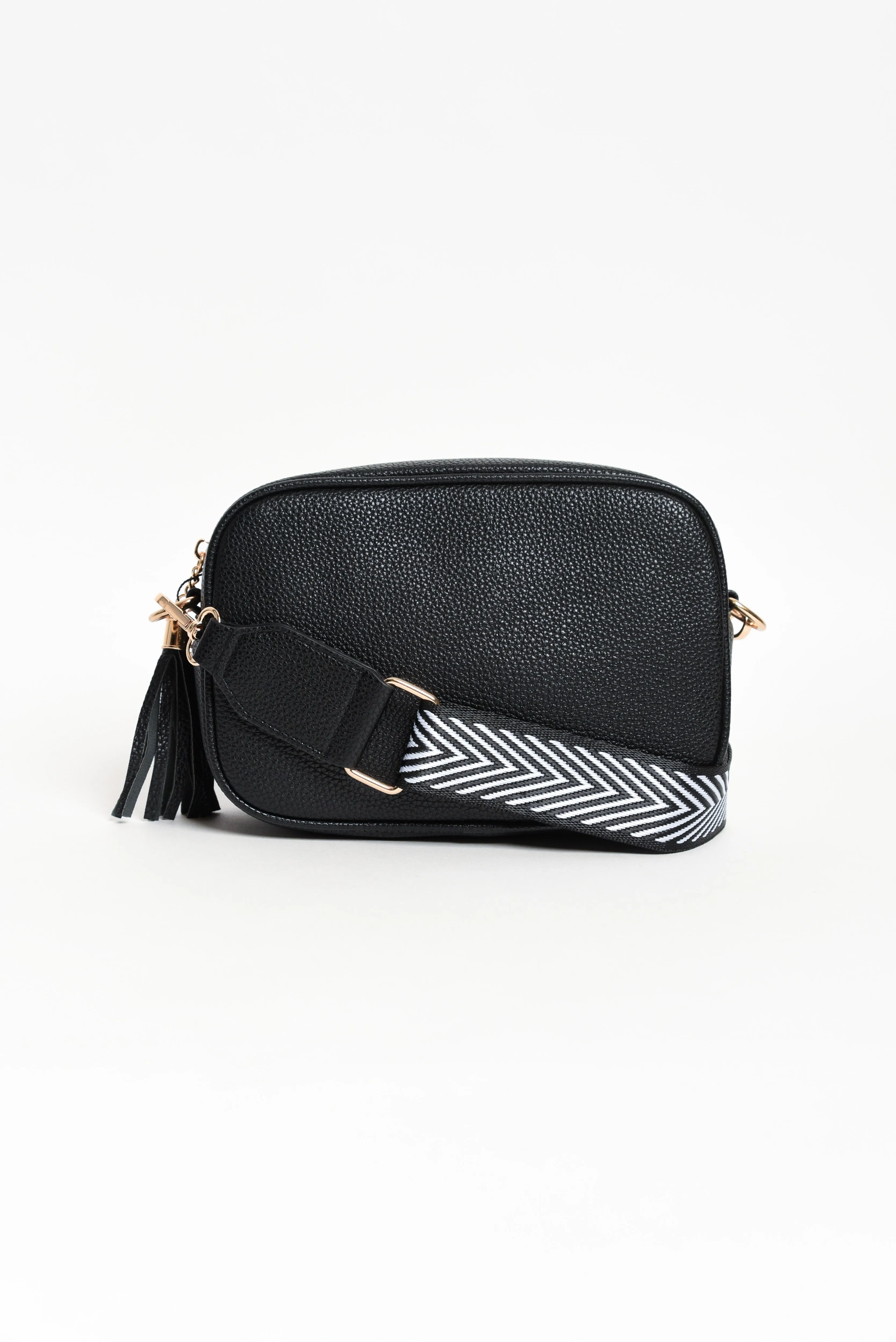 Dell Black Crossbody Bag sold by Blue Bungalow