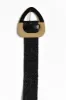 Corten Black Contrast Buckle Woven Belt sold by Blue Bungalow