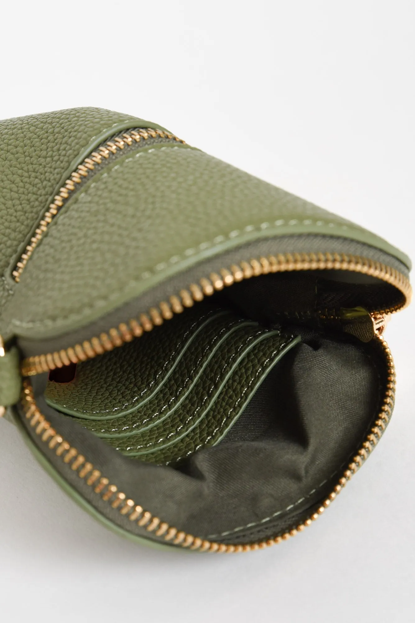 Leola Khaki Walker Crossbody Bag sold by Blue Bungalow product image thumbnail 2