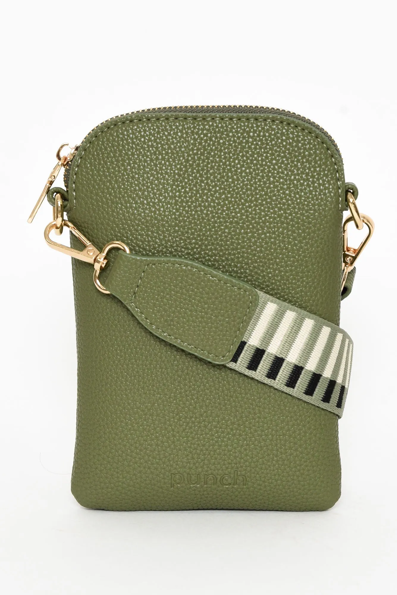 Leola Khaki Walker Crossbody Bag sold by Blue Bungalow