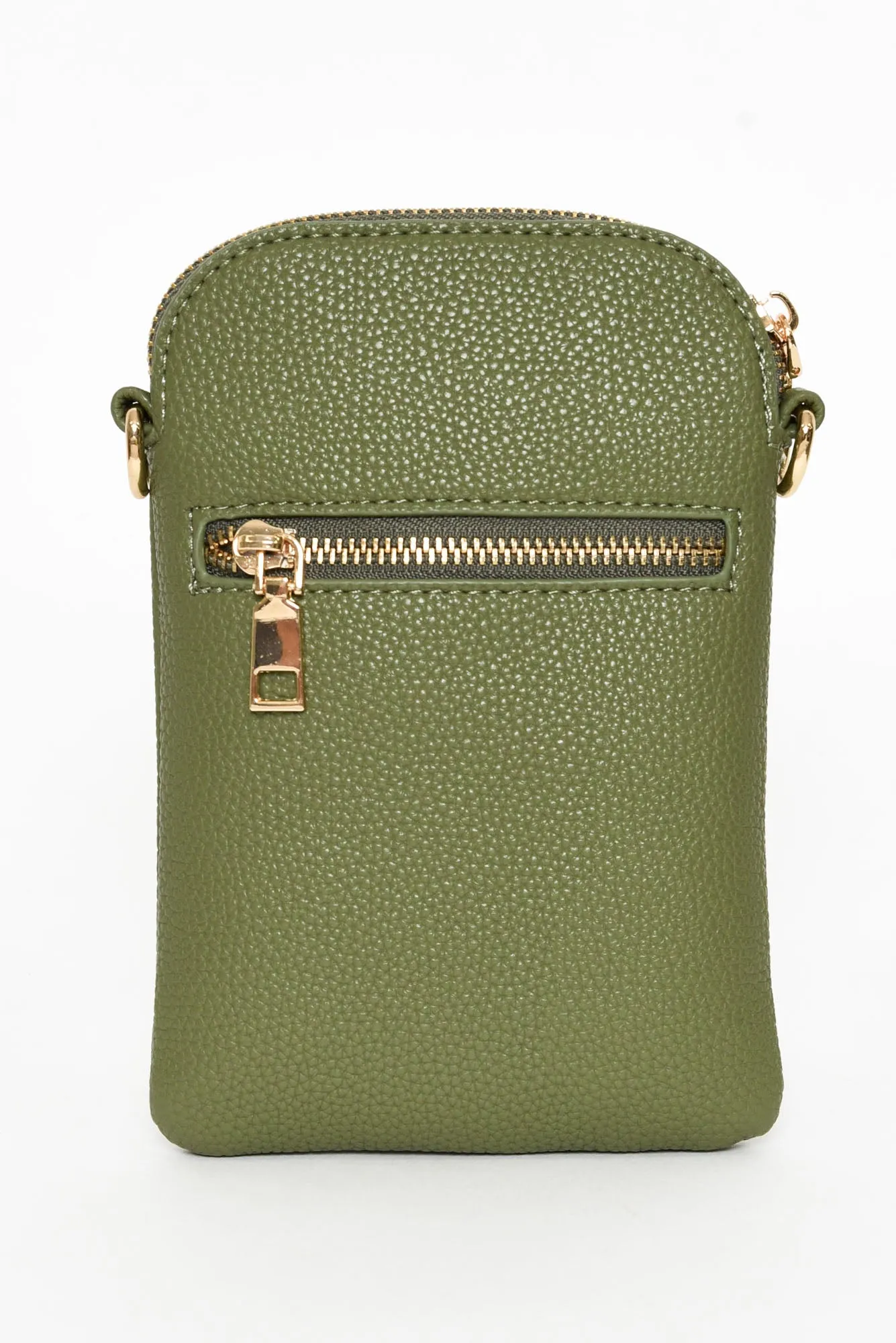 Leola Khaki Walker Crossbody Bag sold by Blue Bungalow product image thumbnail 3