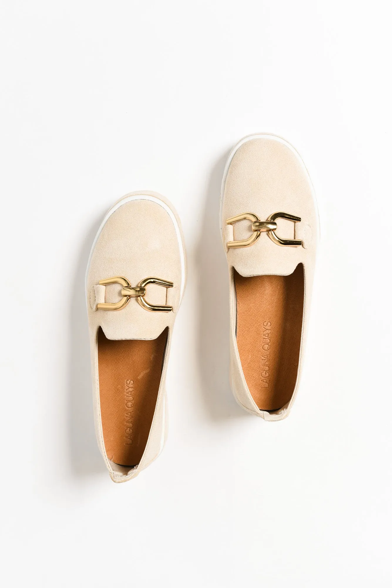 Natyia Beige Platform Loafer sold by Blue Bungalow product image thumbnail 4