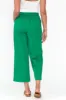 Montague Green Cotton Crop Pants sold by Blue Bungalow