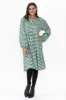 Cottage Green Diamond Cotton Dress sold by Blue Bungalow