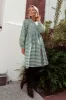 Cottage Green Diamond Cotton Dress sold by Blue Bungalow
