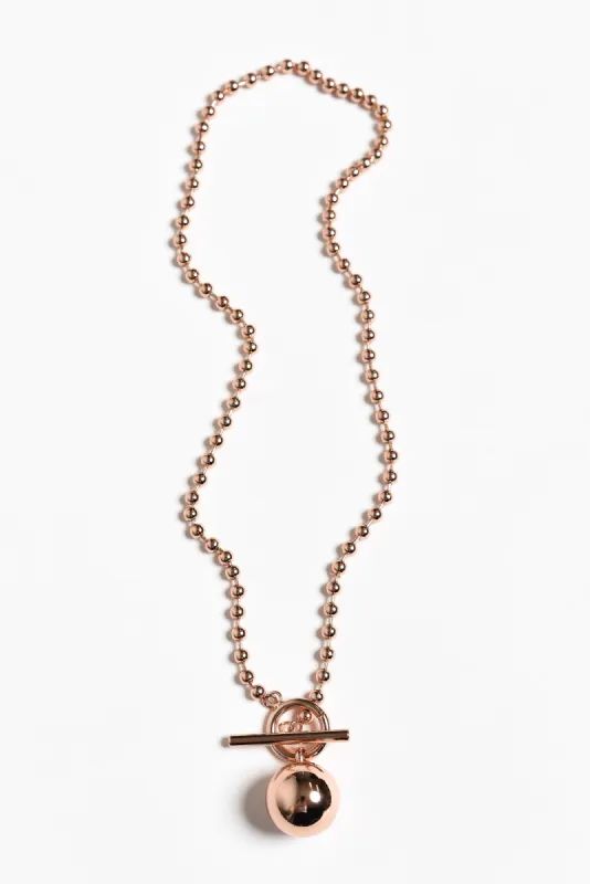 C Minor Rose Gold Pendant Necklace sold by Blue Bungalow