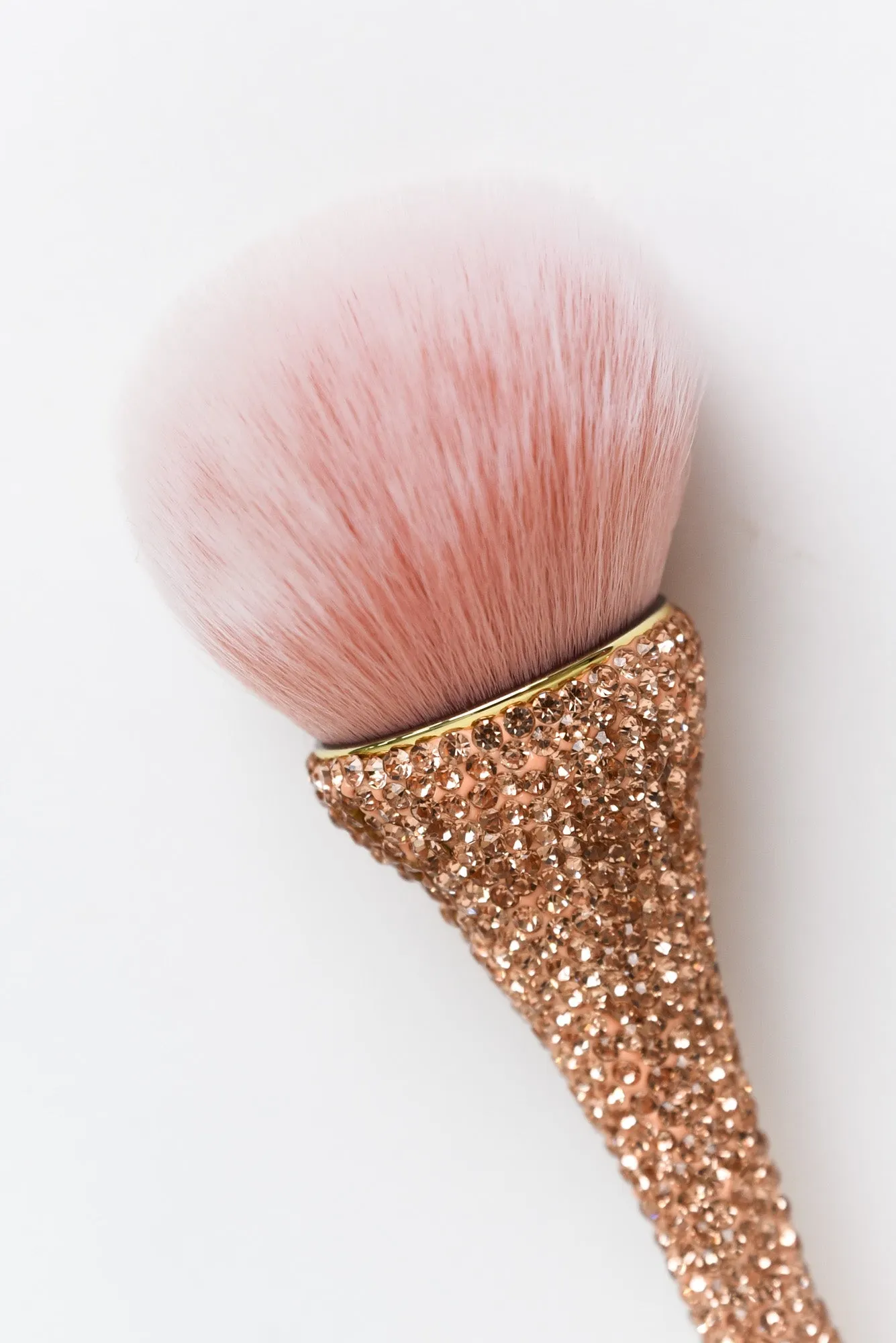 Rose Gold Diamante Cosmetic Brush sold by Blue Bungalow product image thumbnail 2