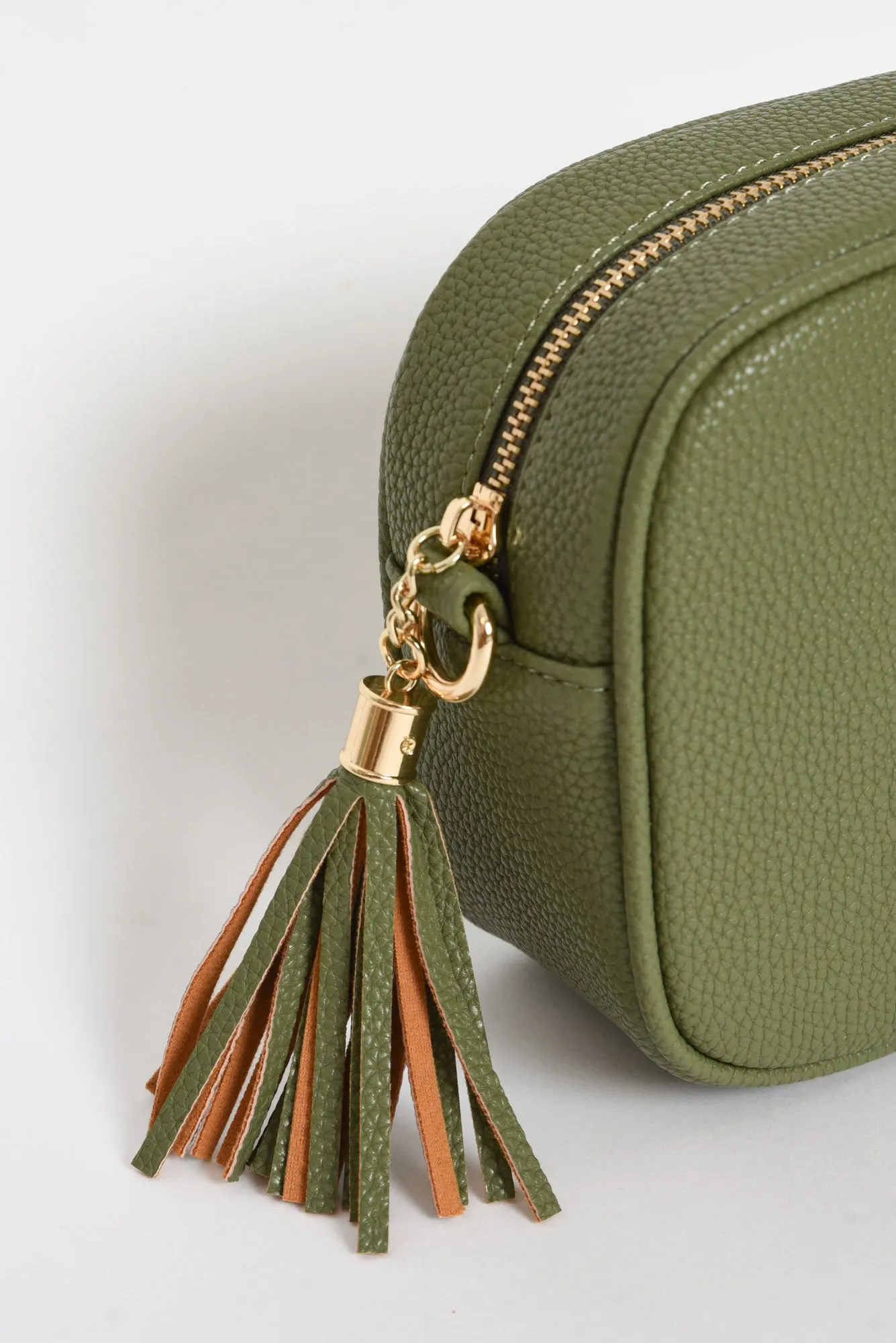 Dell Khaki Crossbody Bag sold by Blue Bungalow product image thumbnail 2