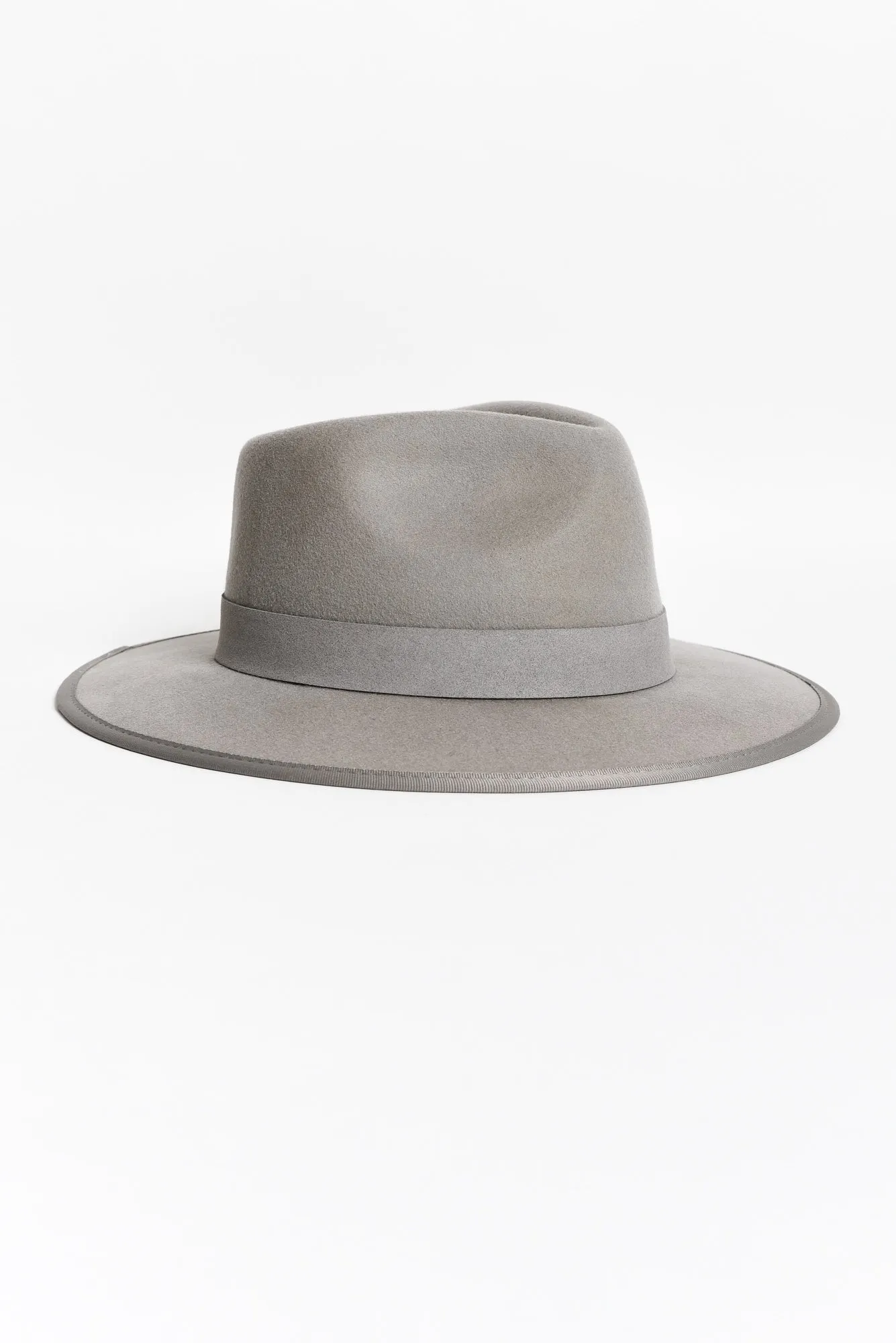 Vail Grey Wool Fedora sold by Blue Bungalow