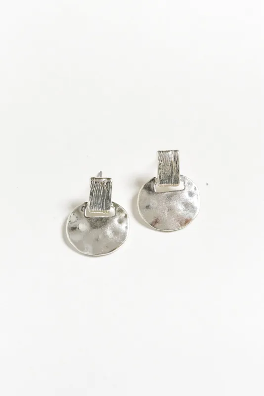 Kherson Silver Drop Earrings sold by Blue Bungalow