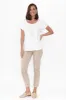 Eadie White Bamboo Top sold by Blue Bungalow