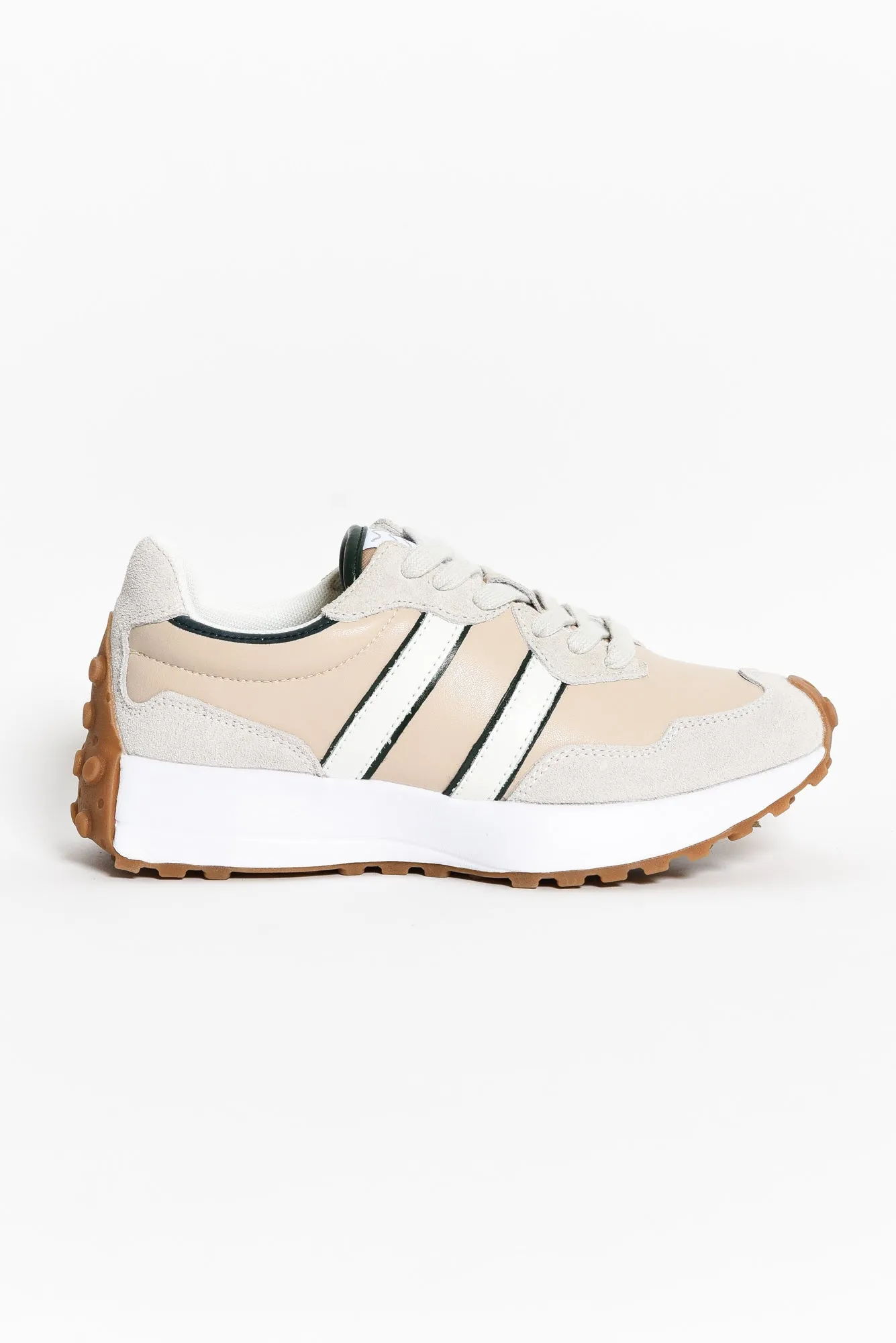 Flex Natural Stripe Leather Sneaker sold by Blue Bungalow product image thumbnail 3