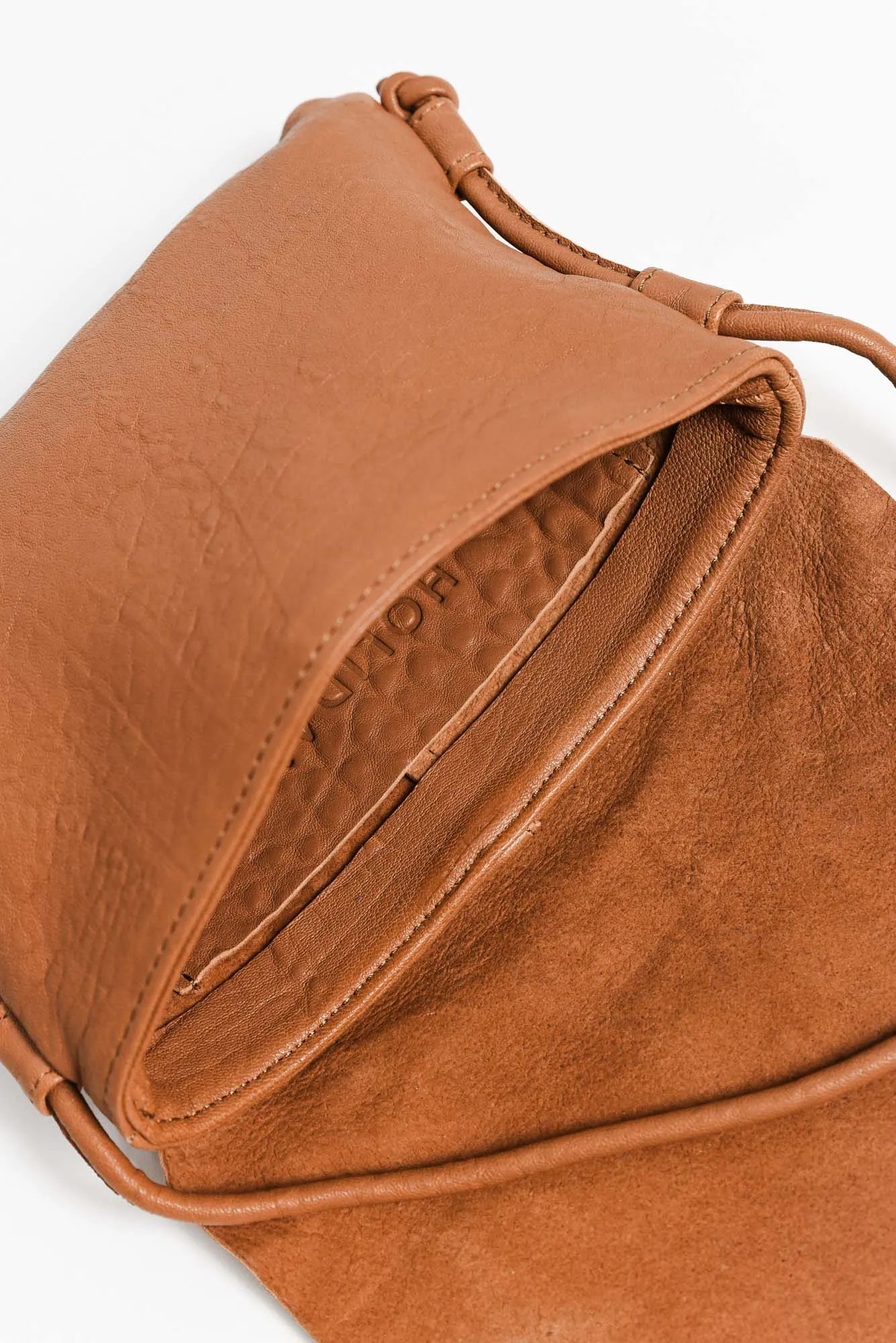 Candy Tan Leather Crossbody Bag sold by Blue Bungalow product image thumbnail 2