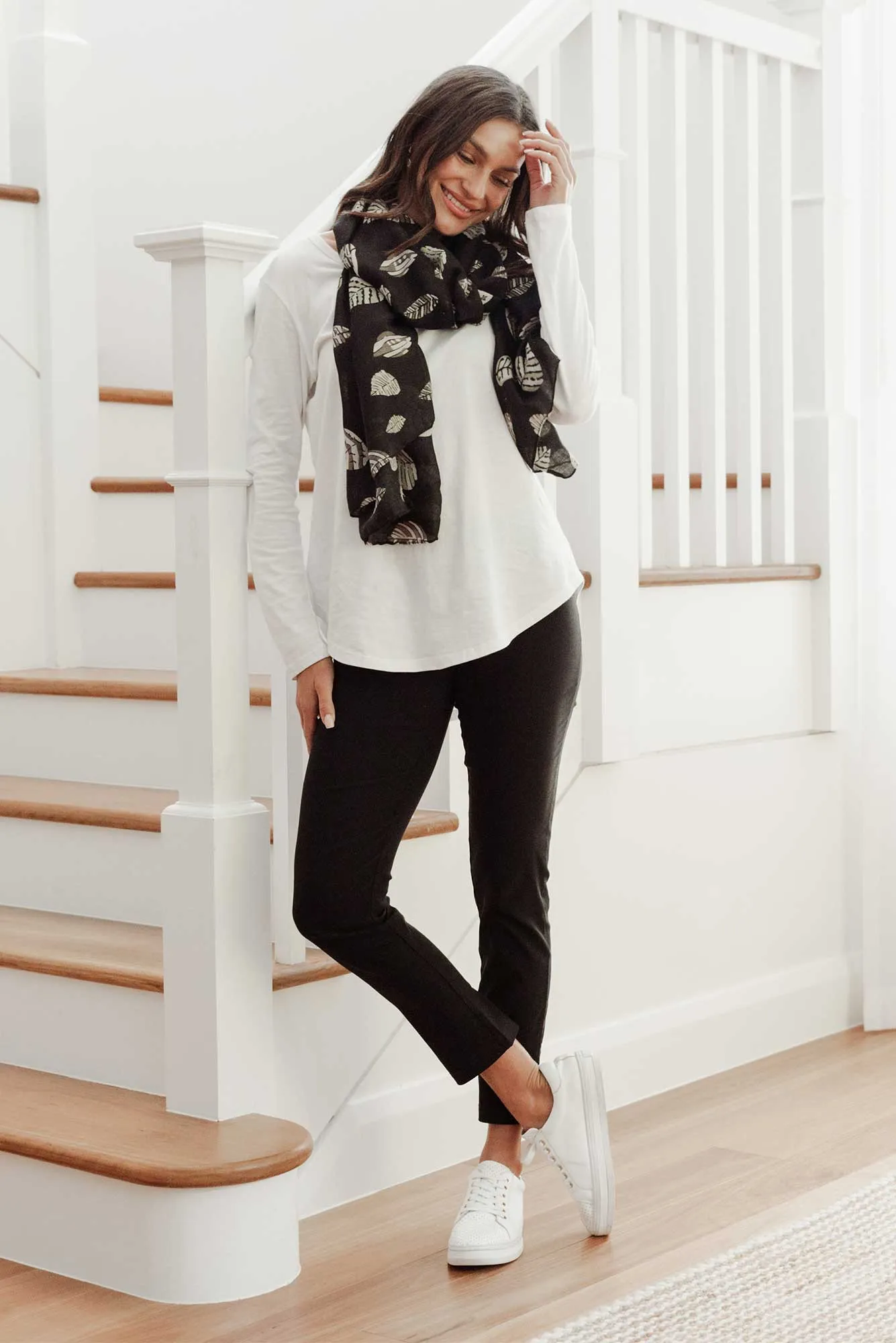 Marlin Black Slim Leg Pants sold by Blue Bungalow