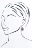 Wynna Silver Disc Earrings sold by Blue Bungalow