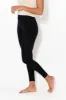 Black Micro Modal 7/8 Leggings sold by Blue Bungalow