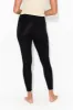 Black Micro Modal 7/8 Leggings sold by Blue Bungalow