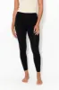 Black Micro Modal 7/8 Leggings sold by Blue Bungalow