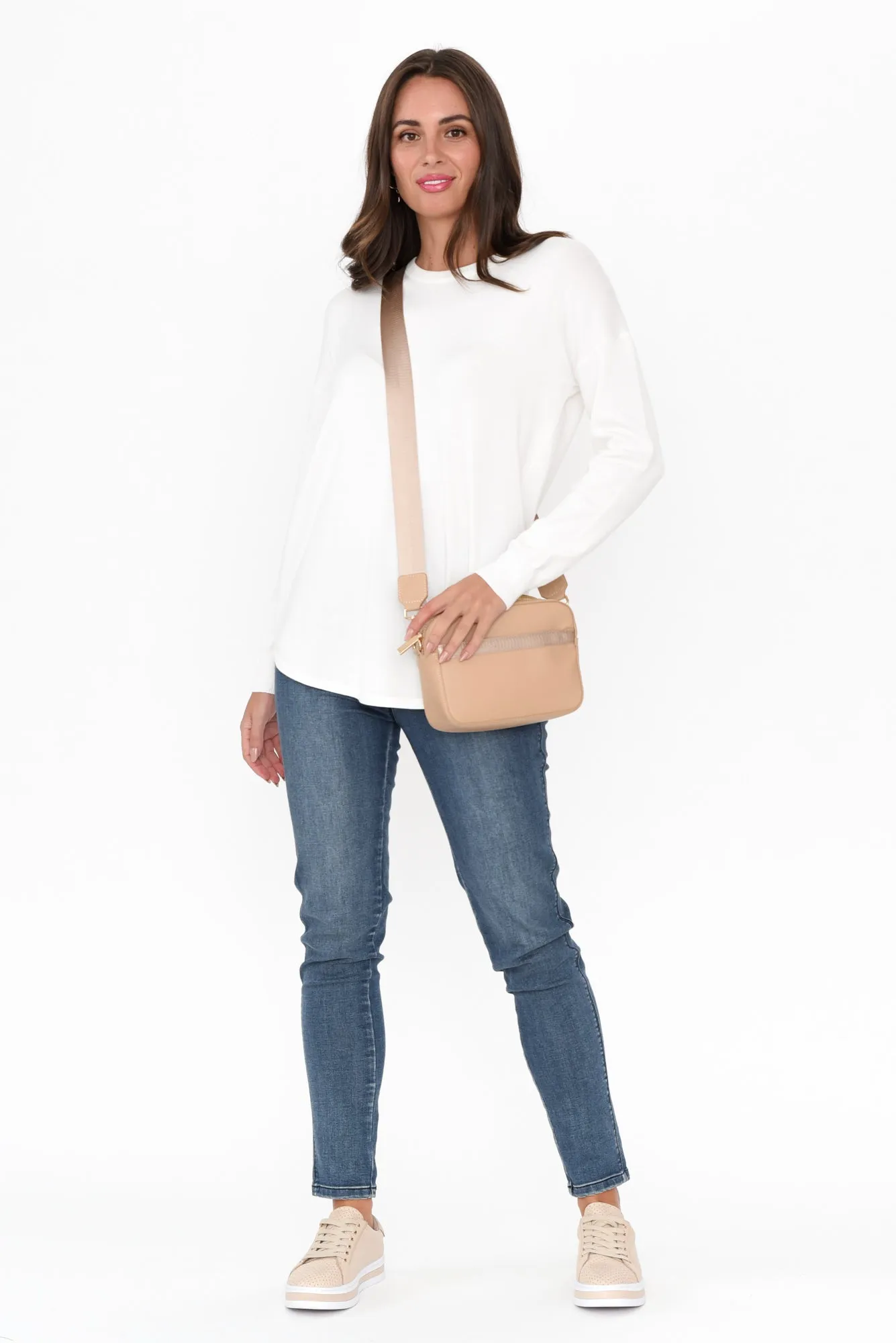 Sophie White Knit Jumper sold by Blue Bungalow product image thumbnail 2