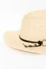 Bronte Natural Raffia Cowboy Hat sold by Blue Bungalow