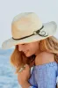 Bronte Natural Raffia Cowboy Hat sold by Blue Bungalow