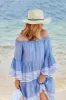 Bronte Natural Raffia Cowboy Hat sold by Blue Bungalow