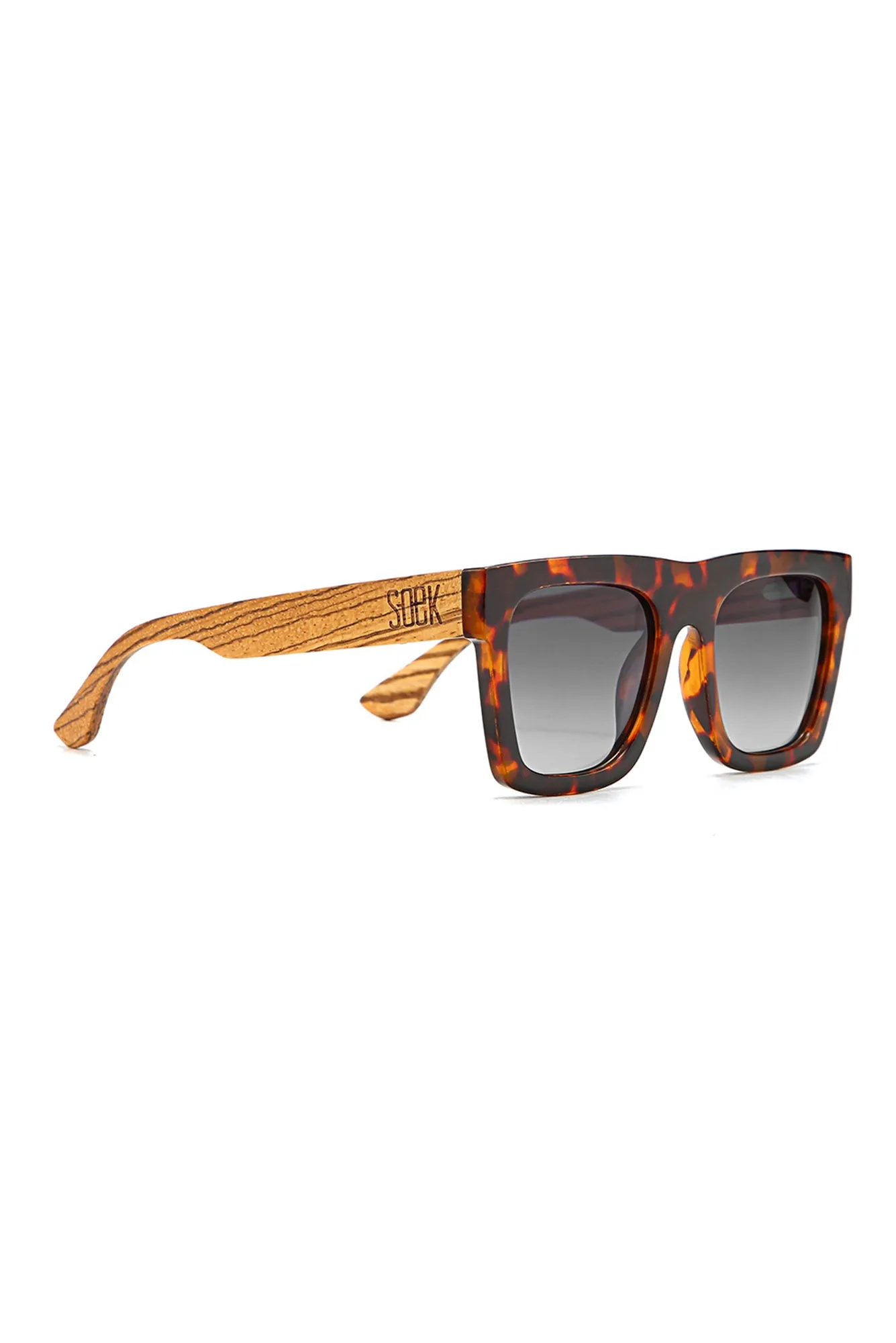 Rocco Tortoiseshell Wooden Sunglasses sold by Blue Bungalow