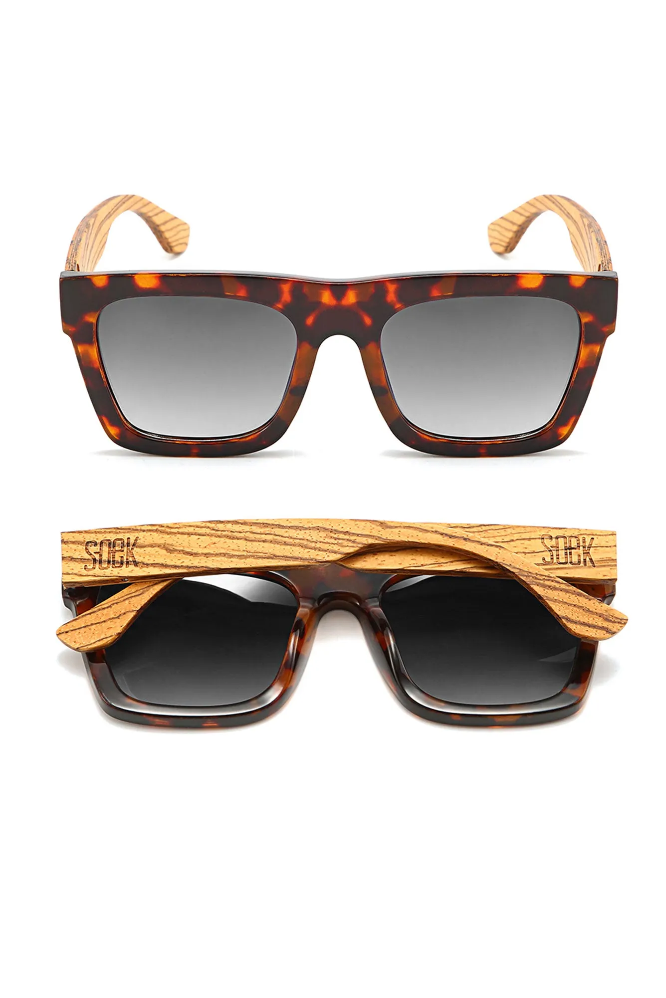 Rocco Tortoiseshell Wooden Sunglasses sold by Blue Bungalow product image thumbnail 2