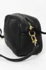Opera Black Leather Crossbody Bag sold by Blue Bungalow