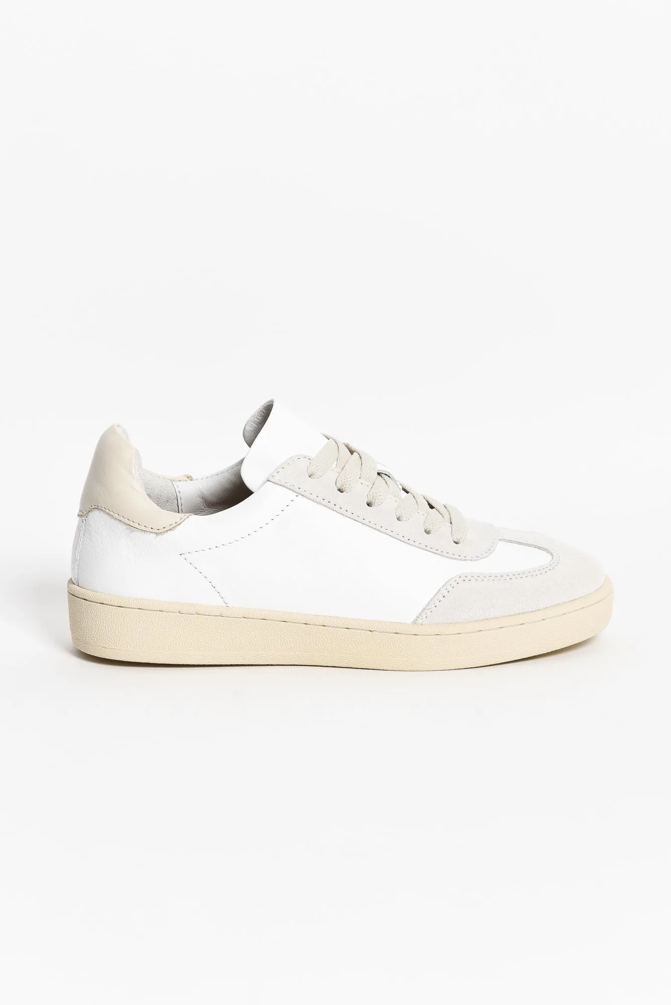 Abbie Cream Leather Sneaker sold by Blue Bungalow product image thumbnail 4