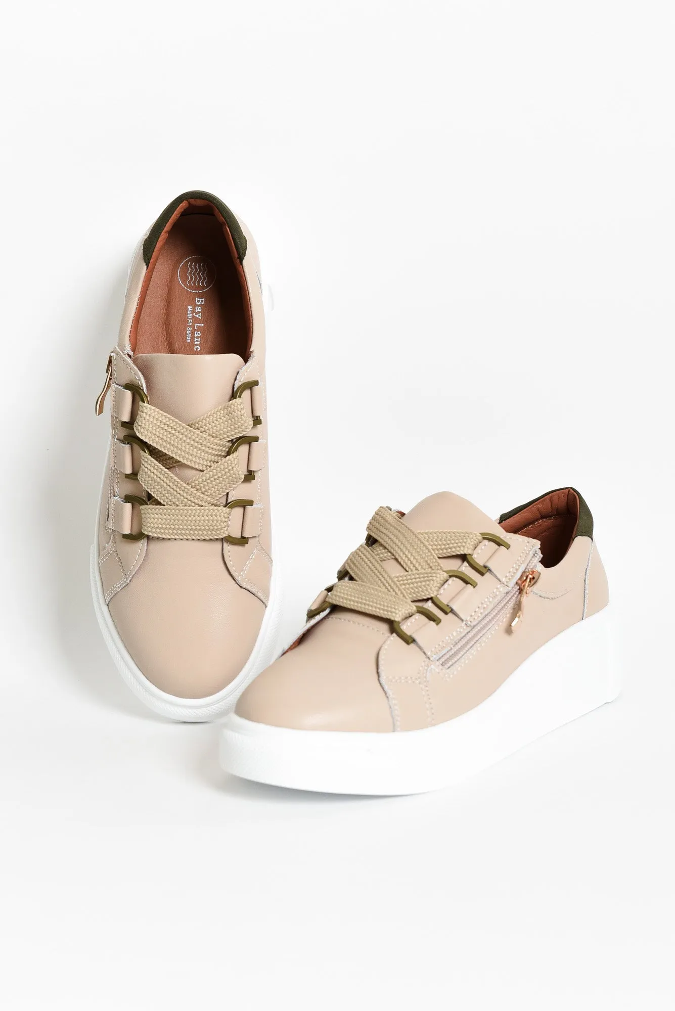 Luxury Natural Leather Sneaker sold by Blue Bungalow product image thumbnail 3
