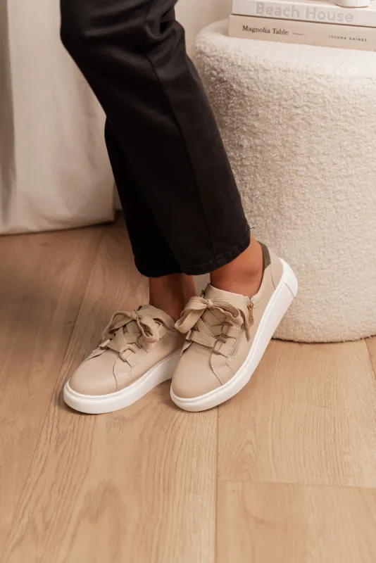 Luxury Natural Leather Sneaker sold by Blue Bungalow