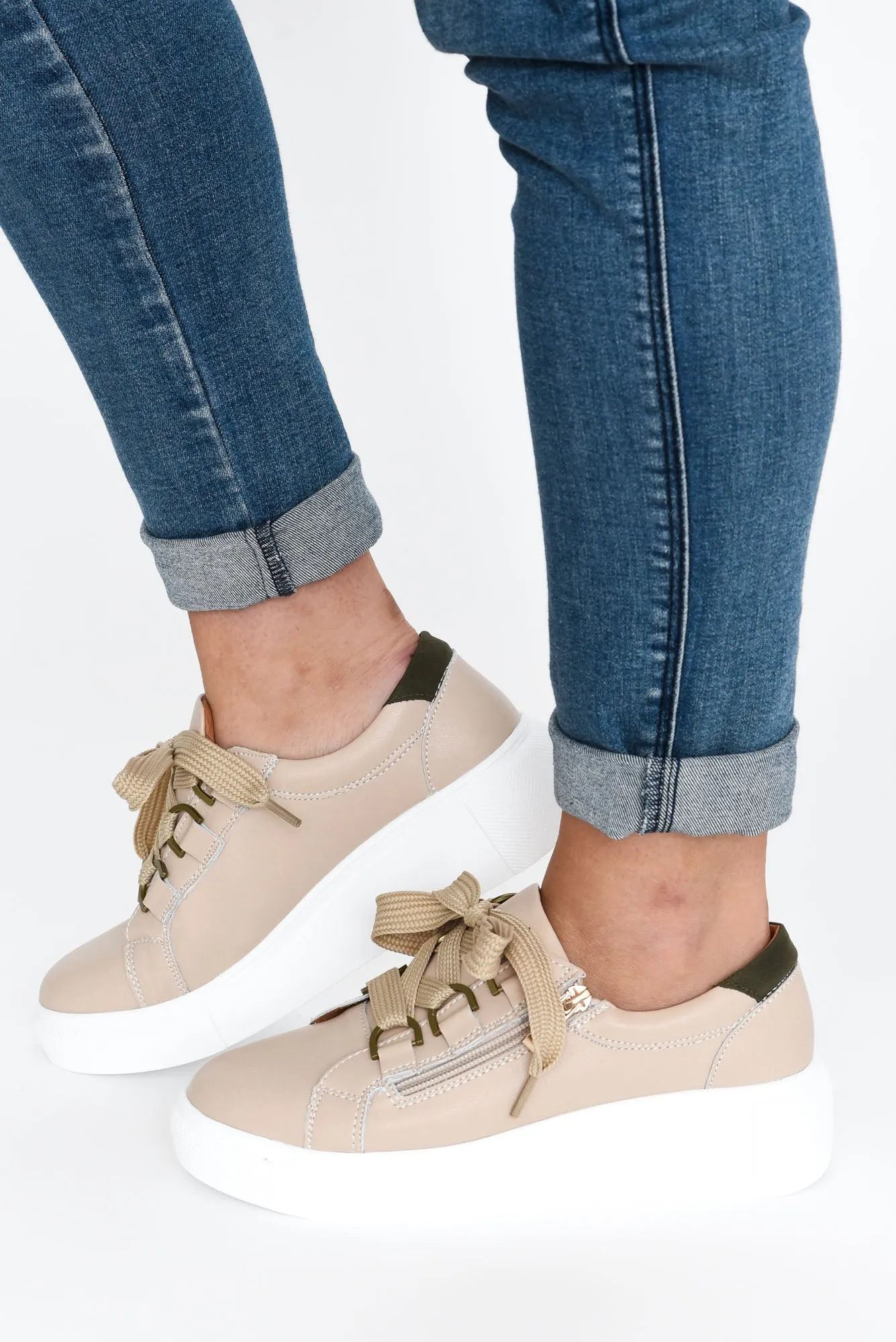 Luxury Natural Leather Sneaker sold by Blue Bungalow product image thumbnail 2