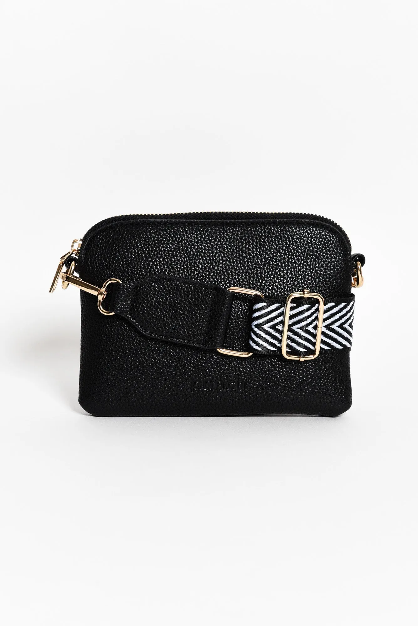 Sally Black Mini Crossbody Bag sold by Blue Bungalow