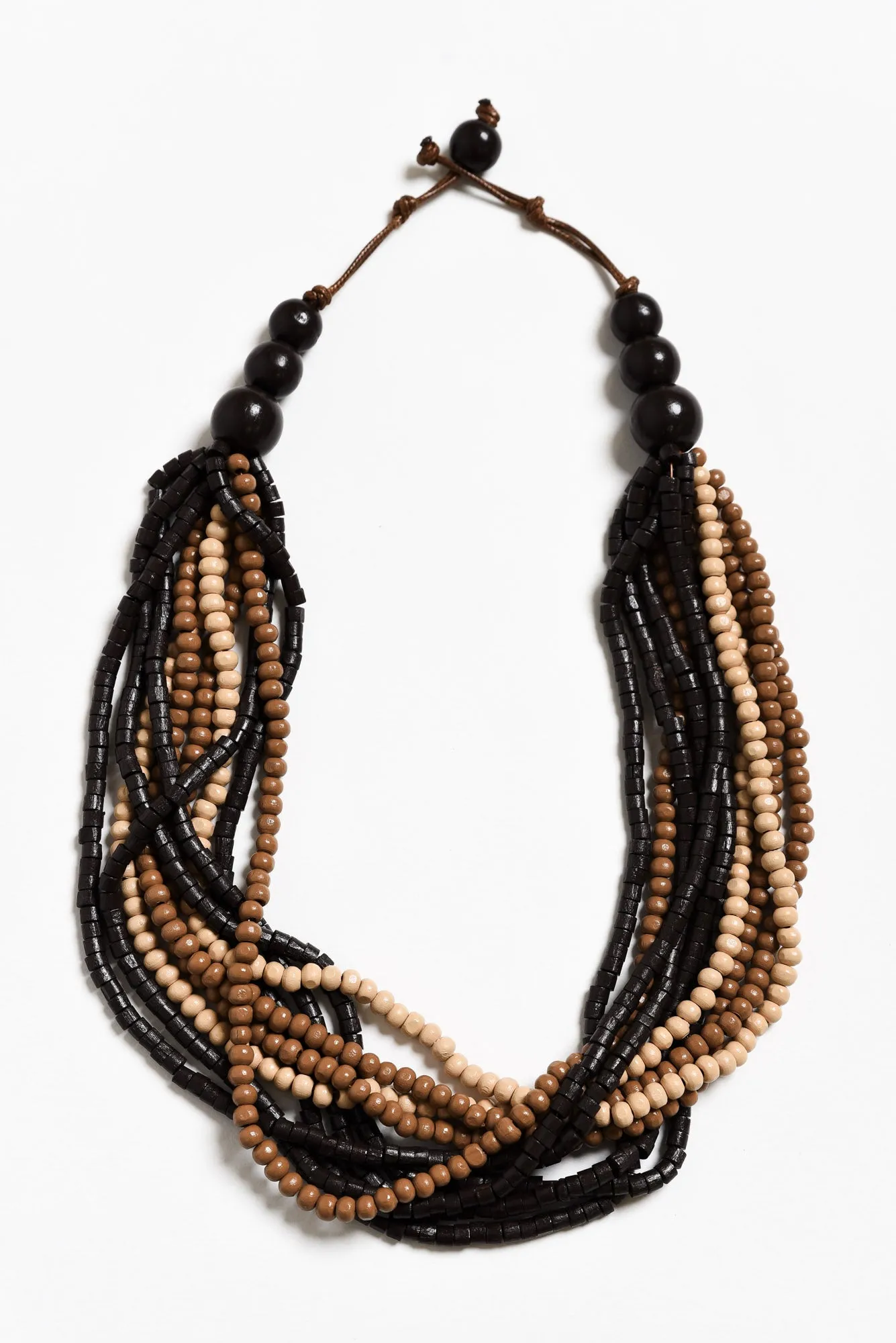 Caloundra Natural Beaded Necklace sold by Blue Bungalow