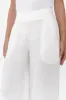Elgon White Linen Wide Leg Pants sold by Blue Bungalow