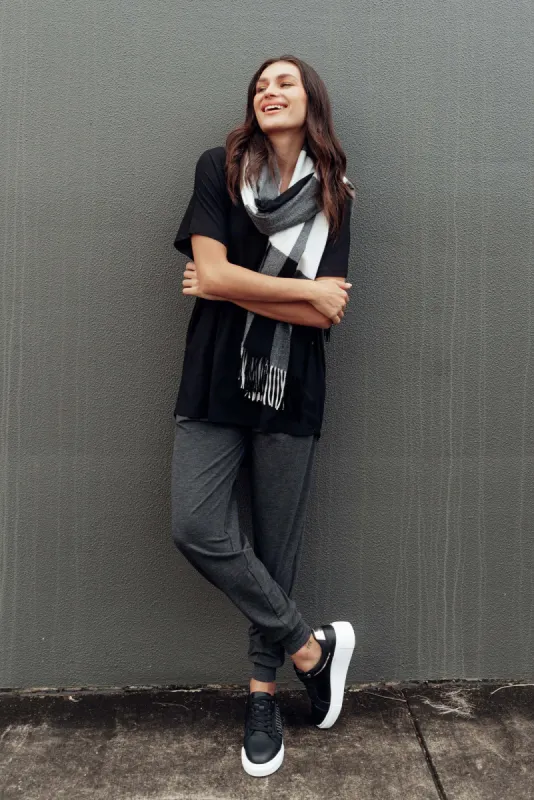 Charcoal Weekend Pants sold by Blue Bungalow