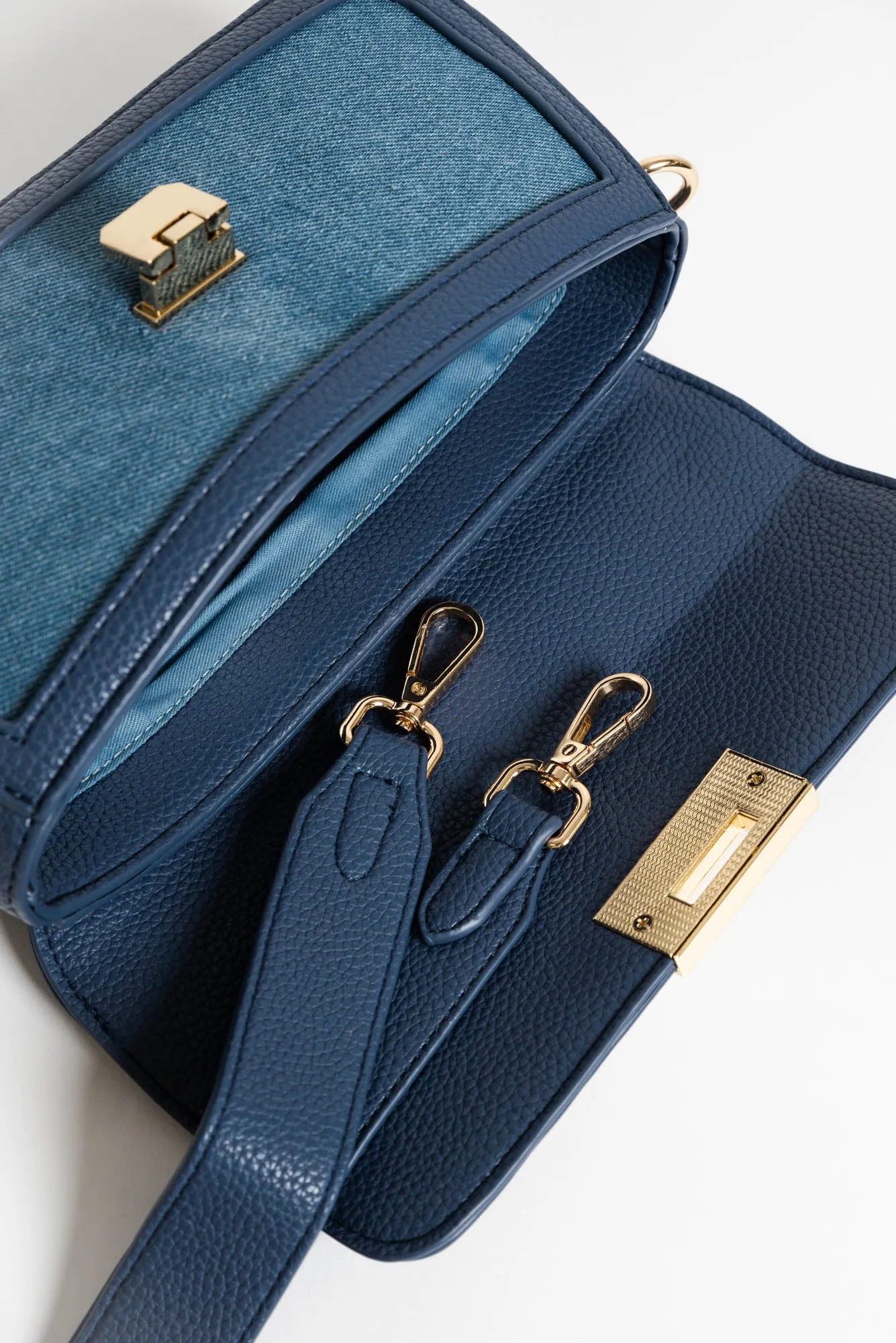 Abel Denim Crossbody Bag sold by Blue Bungalow product image thumbnail 3