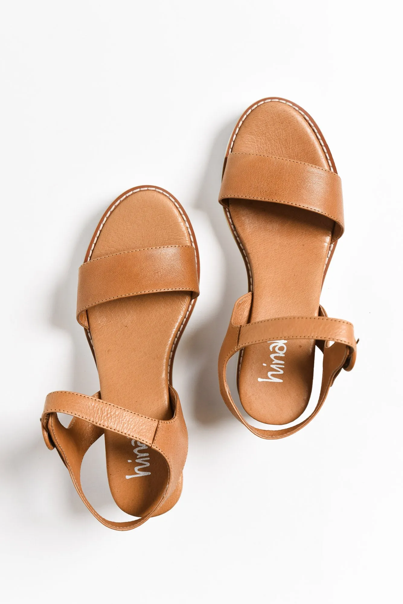 Mariah Brandy Leather Wedge sold by Blue Bungalow product image thumbnail 2