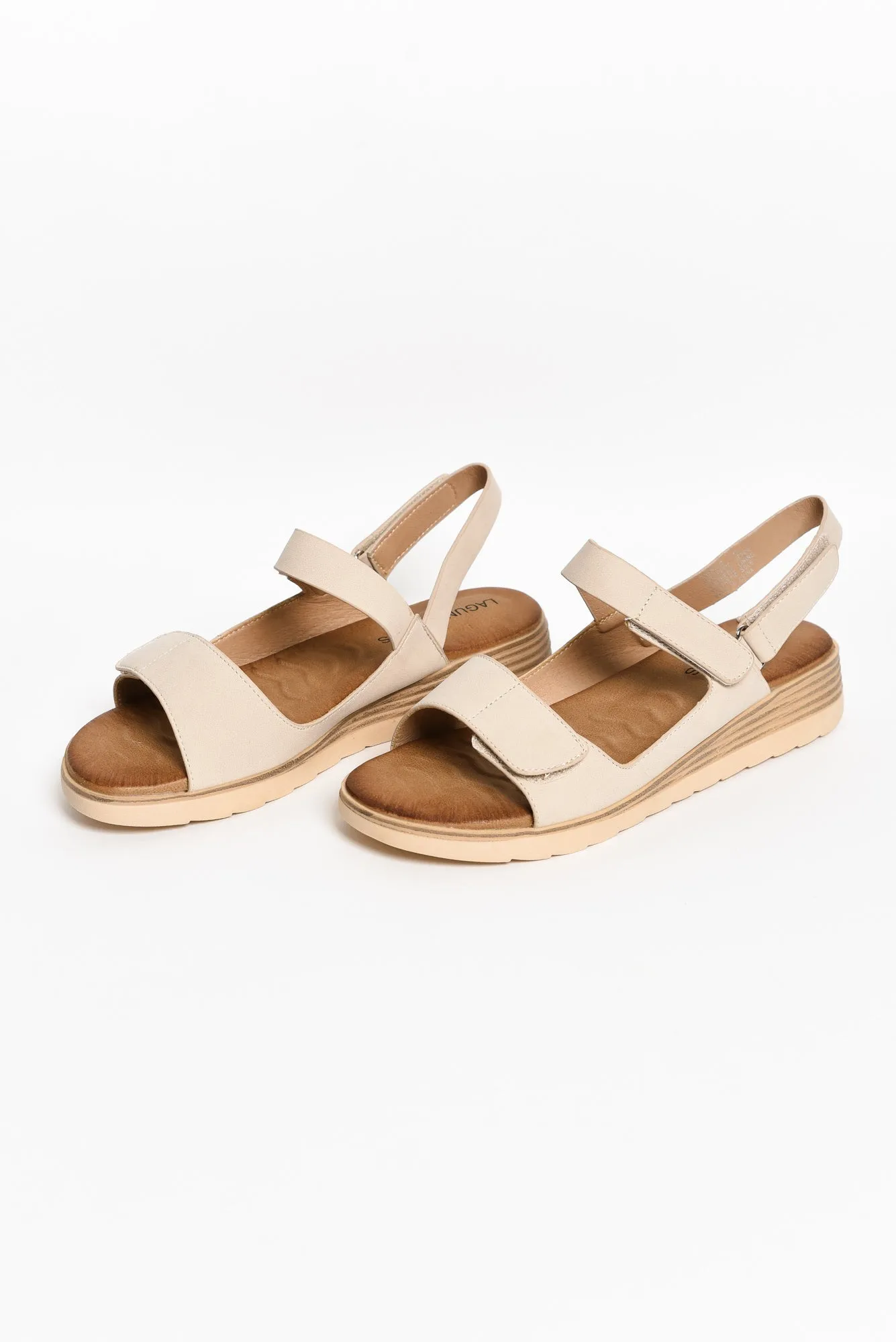 Fredo Nude Strappy Sandal sold by Blue Bungalow
