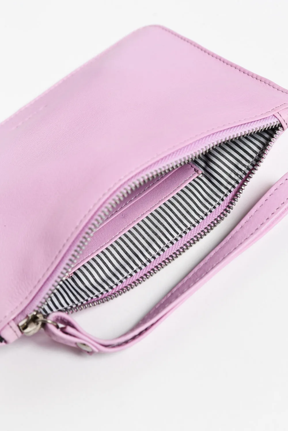 Queens Blush Leather Clutch sold by Blue Bungalow product image thumbnail 2