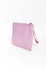 Queens Blush Leather Clutch sold by Blue Bungalow