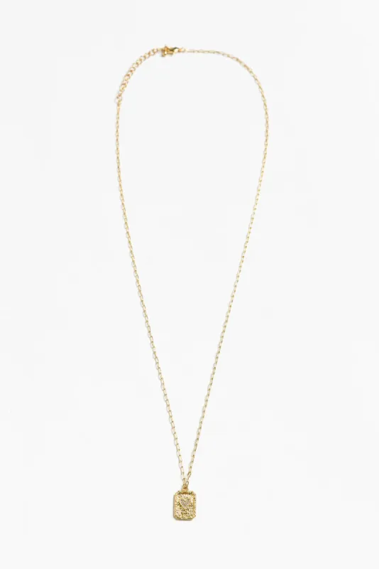 Wrenley Gold Heart Necklace sold by Blue Bungalow