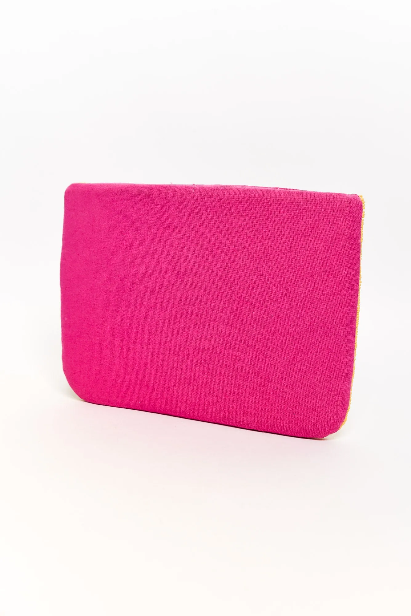 Miami Yellow Beaded Clutch sold by Blue Bungalow product image thumbnail 2