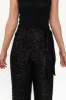 Mae Black Sequin Wrap Pants sold by Blue Bungalow