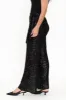 Mae Black Sequin Wrap Pants sold by Blue Bungalow