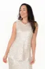 Showstopper Champagne Sequin Tank sold by Blue Bungalow