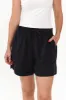 Blitz Washed Navy Lyocell Shorts sold by Blue Bungalow