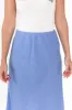 Eleni Blue Linen Blend Skirt sold by Blue Bungalow